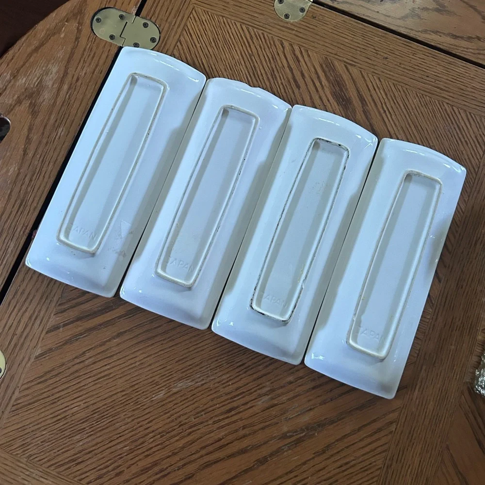 Vintage Knobler Corn on the Cob Ceramic Dishes Made In Japan